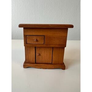 Toncoss Sturbridge Dollhouse Miniature Wood Dresser Vintage Functional